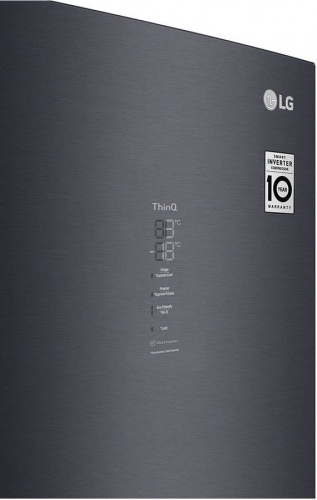 Холодильник LG GA-B509PBAM, черный фото 9