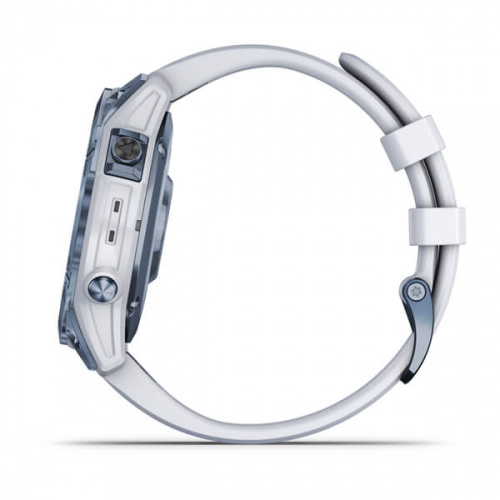 Умные часы Garmin Fenix 7 Sapphire Solar 47 мм, синий минерал/белый фото 11