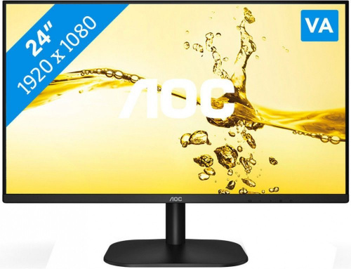 Монитор AOC 24" 24B2XHM2 1920x1080 VA WLED 76Гц 4ms VGA HDMI фото 4