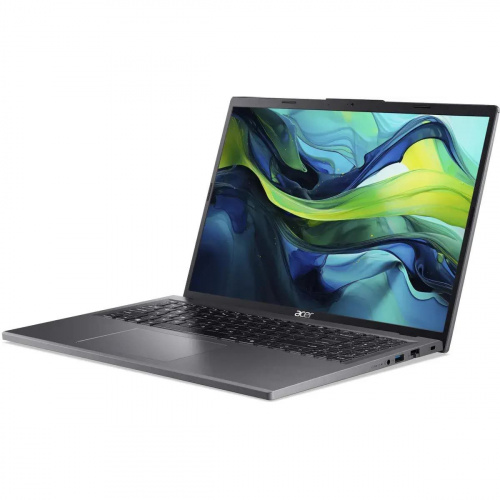 ACER Ноутбук Acer Aspire A16-51GM, 16" (1920x1200) IPS/Intel Core 5 120U/16 ГБ DDR5/512 ГБ SSD/NVIDIA GeForce RTX 2050 (4 Гб)/Без системы, Серый (NX.KXUCD.002) фото 4