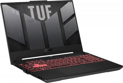 ASUS Ноутбук ASUS TUF Gaming A15 FA507XI-HQ014 Ryzen 9-7940HS/16G/512G SSD/15,6" WQHD(2560x1440) 165Hz/RTX 4070 8G/No OS Mecha Gray (90NR0FF5-M00200) фото 2