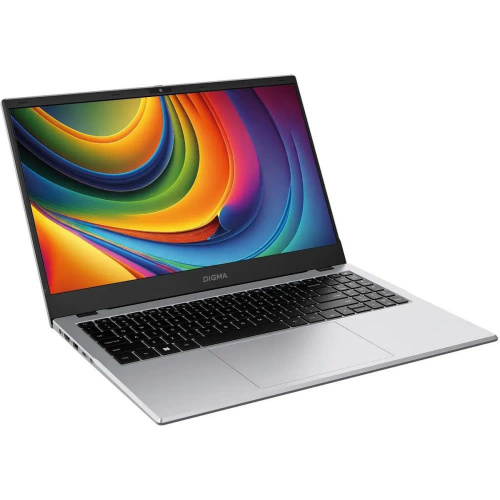 DIGMA Ноутбук Digma EVE P5852, 15.6" (1920x1080) IPS/Intel N200/16 ГБ DDR5/512 ГБ SSD/Intel UHD Graphics/Windows 11 Pro, Серебристый (DN15N2-ADXW01) фото 2