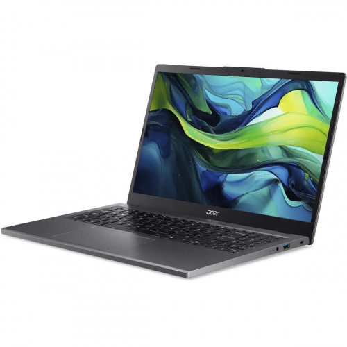 ACER Ноутбук Acer Aspire A15-41M-R65W, 15.6" (1920x1080) IPS/AMD Ryzen 5 7535U/16 ГБ DDR5/512 ГБ SSD/AMD Radeon Graphics/Windows 11 Home, Серый (NX.KTBCD.001) фото 4