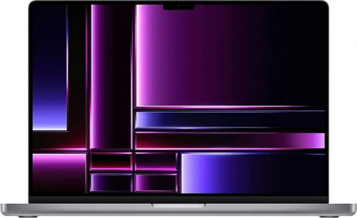 APPLE Ноутбук Apple MacBook Pro A2779, 14.2" (3024x1964) Retina XDR 120Гц/Apple M2 Pro/32ГБ/512ГБ SSD/M2 Pro 19-core GPU/MacOS, серый космос (Z17G0001E) фото 3