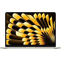 APPLE Ноутбук Apple MacBook Air 13, 13.6" (2560x1664) RETINA/Apple M3 (8 CPU, 10 GPU)/8 ГБ DDR5/512 ГБ SSD/macOS, Сияющая звезда (MXCU3ZP/A)