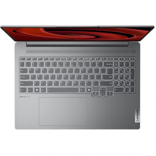 LENOVO Ноутбук Lenovo IdeaPad Pro 5 16AHP9, 16" (2560x1600) IPS 120 Гц/AMD Ryzen 7 8845HS/16 ГБ LPDDR5X/512 ГБ SSD/AMD Radeon Graphics/Windows 11 Home, Серый (83D50013RK) фото 3