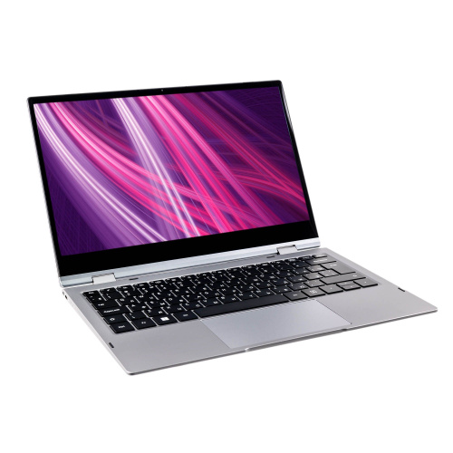 HIPER Ноутбук HIPER Slim 360, 13.3" (1920x1080) IPS сенсорный/Intel Core i5-1235U/16ГБ DDR4/512ГБ SSD/Iris Xe Graphics/Без ОС, серый (H1306O5165DM) фото 2