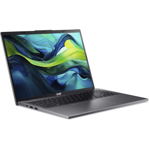 ACER Ноутбук Acer Aspire A16-51GM, 16" (1920x1200) IPS/Intel Core 5 120U/16 ГБ DDR5/512 ГБ SSD/NVIDIA GeForce RTX 2050 (4 Гб)/Без системы, Серый (NX.KXUCD.002) фото 2