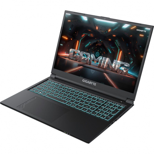 GIGABYTE Ноутбук Gigabyte G6 KF, 16" (1920x1200) IPS 165 Гц/Intel Core i7-13620H/16 ГБ DDR5/1024 ГБ SSD/NVIDIA GeForce RTX 4060 для ноутбуков (8 Гб)/Windows 11 Home, Черный (KF-H3KZ854KH) фото 4