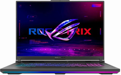 ASUS Ноутбук игровой ASUS ROG Strix G18 G814JV-N5042W, 18", IPS, Intel Core i7 13650HX 3.6ГГц, 14-ядерный, 16ГБ DDR5, 1ТБ SSD, NVIDIA GeForce RTX 4060 для ноутбуков - 8 ГБ, Windows 11, серый