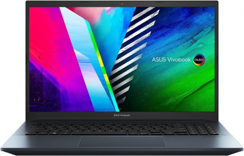 ASUS Ноутбук ASUS Vivobook Pro 15 OLED M3500QC-L1340W, 15.6", AMD Ryzen 5 5600H 3.3ГГц, 16ГБ, 512ГБ SSD, NVIDIA GeForce RTX 3050 для ноутбуков - 4096 Мб, Windows 11 Home, синий [90nb0ut2-m004l0]