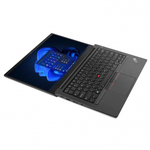 LENOVO Ноутбук Lenovo ThinkPad E14 G4, 14" (1920x1080) IPS/Intel Core i7-1260P/16 ГБ DDR4/512 ГБ SSD/Intel Iris Xe Graphics/Windows 11 Home, Черный (21E30077CD_RU) фото 3