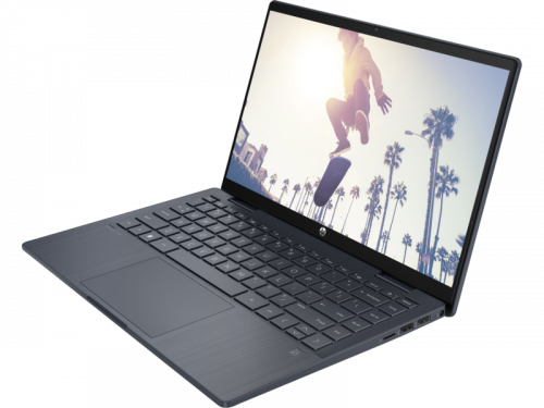 HP Ноутбук HP Pavilion x360 14-ek1026ci, 14" (1920x1080) IPS сенсорный/Intel Core i7-1355U/16ГБ DDR4/512ГБ SSD/Iris Xe Graphics/Без ОС, синий (9D3T2EA) фото 2