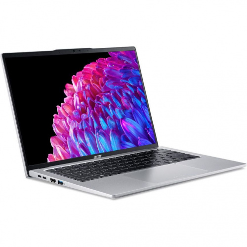 ACER Ноутбук Acer Swift Go 14 SFG14-73-54WC, 14" (2880x1800) IPS/Intel Core Ultra 5 125H/16 ГБ DDR5/1024 ГБ SSD/Intel Arc Graphics/Windows 11 Home, Серебристый (NX.KV4CD.002) фото 2