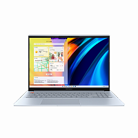 ASUS Ноутбук ASUS VivoBook S M5602QA-KV104W, 16" (2560x1600) IPS 120Гц/AMD Ryzen 5 5600H/16ГБ DDR4/512ГБ SSD/Radeon Graphics/Windows 11 Home, серебристый [90NB0XW3-M00450]