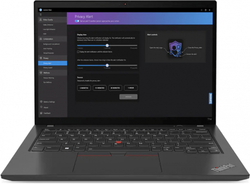 LENOVO Ноутбук Lenovo ThinkPad T14 Gen 4, 14" (1920x1200) IPS/Intel Core i7-1355U/16ГБ DDR5/512ГБ SSD/Iris Xe Graphics/Win 11 Pro, черный (21HD0077US)