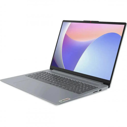 LENOVO Ноутбук Lenovo IdeaPad 3 Slim 15IRU8, 15.6" (1920x1080) TN/Intel Core i3-1315U/8 ГБ LPDDR5/256 ГБ SSD/Intel UHD Graphics/Без системы, Серый (82X700BVPS_RU) фото 3