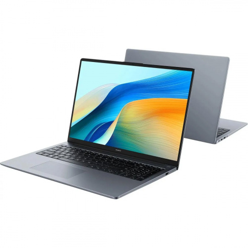 HUAWEI Ноутбук Huawei MateBook D 16 MCLF-X, 16" (1920x1200) IPS/Intel Core i3-1215U/8ГБ DDR4/512ГБ SSD/UHD Graphics/Без ОС, серый космос (53013YDN) фото 5