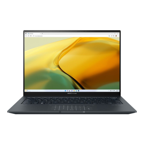 ASUS Ноутбук ASUS Zenbook 14X UX3404VA-M9091X, 14.5" (2880x1800) OLED 120Гц/Intel Core i9-13900H/16ГБ LPDDR5/1ТБ SSD/Iris Xe Graphics/Win 11 Pro, серый (90NB1081-M00500)