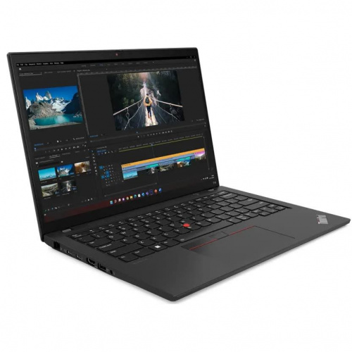 LENOVO Ноутбук Lenovo ThinkPad T14 Gen 4, 14" (1920x1200) IPS/Intel Core i5-1335U/16 ГБ DDR5/512 ГБ SSD/Intel Iris Xe Graphics/Windows 11 Pro, Черный (21HD004KRT) фото 2