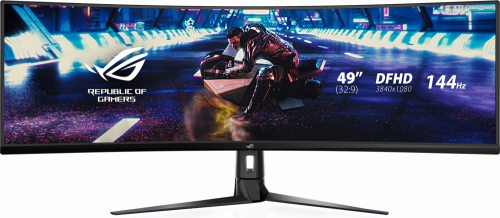 Монитор Asus 49" ROG Strix XG49VQ 3840x1080 VA WLED 144Гц 4ms FreeSync2 HDMI DisplayPort фото 4