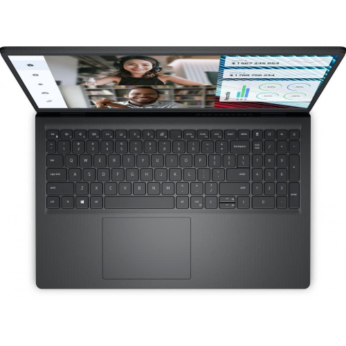 DELL Ноутбук Dell Vostro 3520, 15.6" (1920x1080) IPS/Intel Core i7-1255U/16 ГБ DDR4/512 ГБ SSD/Intel Iris Xe Graphics/Ubuntu, Черный (3520-7650) фото 3