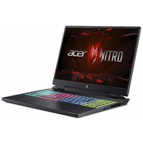 ACER Ноутбук Acer Nitro AN16-42, 16" (1920x1200) IPS 165 Гц/AMD Ryzen 9 8945HS/32 ГБ DDR5/1024 ГБ SSD/NVIDIA GeForce RTX 4070 для ноутбуков (8 Гб)/Без системы, Черный (NH.QSLCD.002) фото 4