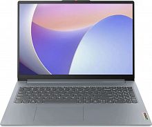 Ноутбук Lenovo IdeaPad Slim 3 15IRU8, 15.6" (1920x1080) TN/Intel Core i3-1305U/8ГБ LPDDR5/256ГБ SSD/UHD Graphics/Без ОС, серый (82X7004BPS)