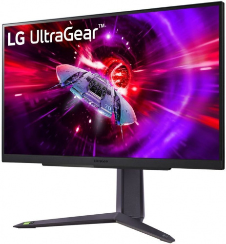 Монитор LG 27" UltraGear 27GR75Q-B 2560x1440 IPS 165Гц 1ms FreeSync Premium HDMI DisplayPort фото 2