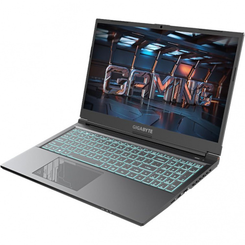 GIGABYTE Ноутбук Gigabyte G5 2023, 15.6" FHD IPS 144Гц/Intel Core i7-13620H/16ГБ DDR5/512ГБ SSD/GeForce RTX 4050 6ГБ/Win 11 Home, черный (MF5-H2KZ353SH) фото 4