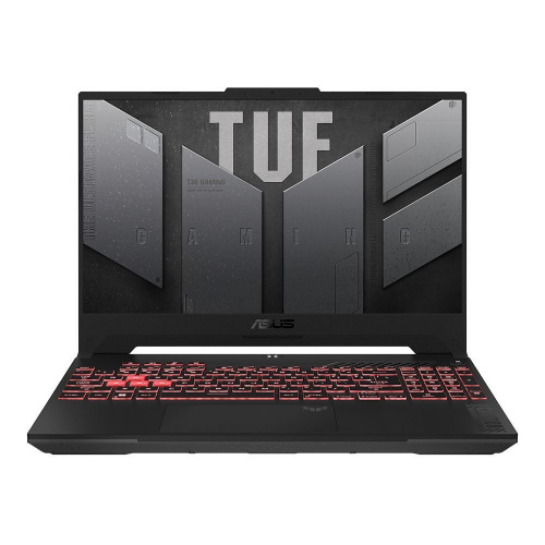 ASUS Ноутбук ASUS TUF Gaming F15 FX507VU-LP201, 15.6" FullHD (1920x1080) IPS 144 Гц/Intel Core i7-13620H 2.4 ГГц, 10 ядер/16 ГБ DDR5 4800 МГц/512 ГБ SSD/NVIDIA GeForce RTX 4050 6 ГБ/Без операционной системы, серый (90NR0CJ7-M00L80)