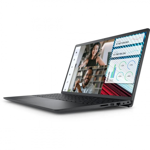 DELL Ноутбук 15.6" 120Ghz WVA FHD DELL Vostro 3520 black (Core i3 1215U/8Gb/512Gb SSD/noOS/RJ45) ((3520-3850)) фото 2