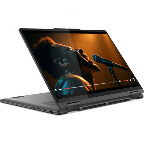 LENOVO Ноутбук Lenovo Yoga 7 2-in-1 14AHP9, 14" (1920x1200) IPS/AMD Ryzen 5 8640HS/16 ГБ LPDDR5X/512 ГБ SSD/AMD Radeon Graphics/Без системы, Серый (83DK006MRK) фото 3