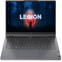 LENOVO Ноутбук Lenovo Legion Slim 5 14APH8, 14.5" (2880x1800) OLED 120Гц/AMD Ryzen 7 7840HS/32ГБ LPDDR5X/1ТБ SSD/GeForce RTX 4060 8ГБ/Без ОС, серый (82Y50050RK)