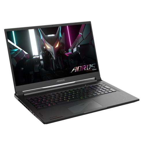 GIGABYTE Ноутбук GIGABYTE AORUS 17X, 17.3" (2560x1440) IPS 240Гц/Intel Core i9-13900HX/32ГБ DDR5/1ТБ SSD/GeForce RTX 4090 16ГБ/Windows 11 Pro, черный (AZF-B5KZ665SP) фото 2