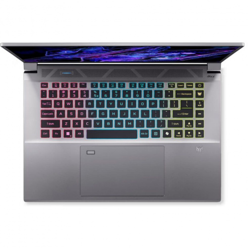 ACER Ноутбук Acer Predator Triton Neo 16 PTN16-51-72K6, 16" (2560x1600) IPS 240 Гц/Intel Core Ultra 9 185H/32 ГБ DDR5/2048 ГБ SSD/NVIDIA GeForce RTX 4060 для ноутбуков (8 Гб)/Windows 11 Home, Серый (NH.QPNCD.003) фото 3