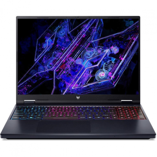 ACER Ноутбук Acer Predator Helios Neo 16 PHN16-72-72NX, 16" (2560x1600) IPS 240 Гц/Intel Core i7-14700HX/16 ГБ DDR5/1024 ГБ SSD/NVIDIA GeForce RTX 4060 для ноутбуков (8 Гб)/Windows 11 Home, Черный (NH.QNNCD.001)