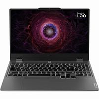 LENOVO Ноутбук Lenovo LOQ 15IRX9, 15.6" (1920x1080) IPS 144 Гц/Intel Core i7-13650HX/16 ГБ DDR5/1024 ГБ SSD/NVIDIA GeForce RTX 4050 для ноутбуков (6 Гб)/Windows 11 Home, Серый (83DV00J8IN)