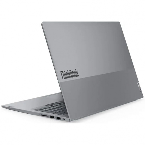 LENOVO Ноутбук Lenovo ThinkBook 16 G6 IRL, 16" (1920x1200) IPS/Intel Core i7-13700H/16 ГБ DDR5/512 ГБ SSD/Intel Iris Xe Graphics/Windows 11 Pro, Серый (21KH005LEV_16_w11) фото 5