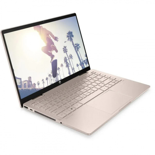 HP Ноутбук HP Pavilion x360 14-ek2003ci, 14" (1920x1080) IPS/Intel Core 5 120U/16 ГБ DDR4/512 ГБ SSD/Intel Graphics/Без системы, Розовый (A1AA0EA) фото 6