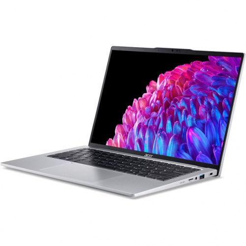 ACER Ноутбук Acer Swift Go 14 SFG14-73-54WC, 14" (2880x1800) IPS/Intel Core Ultra 5 125H/16 ГБ DDR5/1024 ГБ SSD/Intel Arc Graphics/Windows 11 Home, Серебристый (NX.KV4CD.002) фото 4