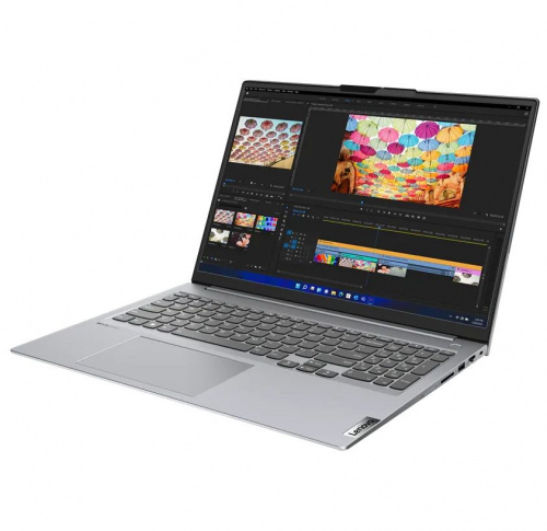 LENOVO Ноутбук Lenovo ThinkBook 16 G4+ IAP, 16" (1920x1200) IPS/Intel Core i5-1235U/16ГБ LPDDR5/512ГБ SSD/Iris Xe Graphics/Windows 11 Pro, серый (21CY003KPB) фото 2