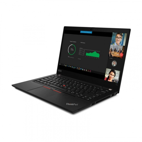 LENOVO Ноутбук Lenovo ThinkPad T14 Gen 2, 14" (1920x1080) IPS/Intel Core i5-1135G7/8ГБ DDR4/256ГБ SSD/Iris Xe Graphics/Без ОС, черный [20W1A10NCD] фото 2