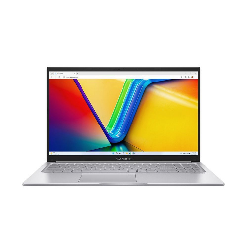 ASUS Ноутбук Asus VivoBook X1504ZA-BQ501 Core i5 1235U 8Gb SSD512Gb Intel UHD Graphics 15.6" IPS FHD (1920x1080) noOS silver WiFi BT Cam (90NB1022-M00R90)