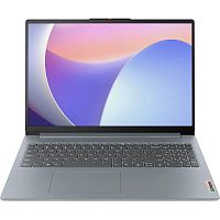 Ноутбук Lenovo IdeaPad 3 Slim 15IRU8, 15.6" (1920x1080) TN/Intel Core i3-1305U/8 ГБ DDR5/256 ГБ SSD/Intel UHD Graphics/Без системы, Серый (82X700BWPS)