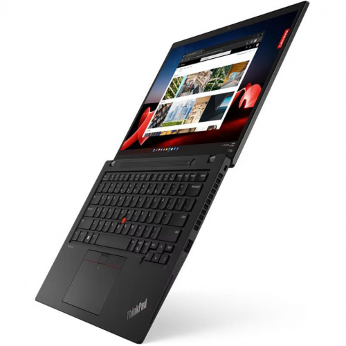 LENOVO Ноутбук Lenovo ThinkPad T14s Gen 4, 14" (1920x1200) IPS/Intel Core i7-1355U/16 ГБ LPDDR5X/512 ГБ SSD/Intel Iris Xe Graphics/Windows 11 Pro, Черный (21F6003VRT) фото 4