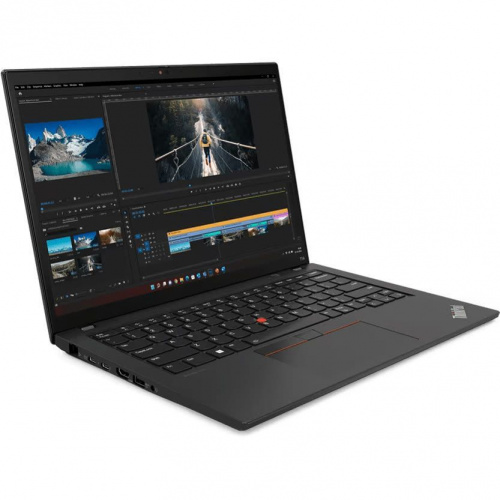 LENOVO Ноутбук Lenovo ThinkPad T14 G4, 14" (1920x1200) IPS/Intel Core i7-1355U/16 ГБ DDR5/512 ГБ SSD/Intel Iris Xe Graphics/Windows 11 Pro, Черный (21HESDXM00) фото 2