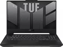 Ноутбук игровой ASUS TUF Gaming F15 FX507ZV4-LP047, 15.6", IPS, Intel Core i7 12700H 3.5ГГц, 14-ядерный, 16ГБ DDR4, 1ТБ SSD, NVIDIA GeForce RTX 4060 для ноутбуков - 8 ГБ, без операционной системы, серый