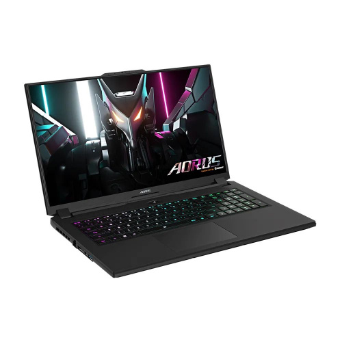 GIGABYTE Ноутбук GIGABYTE AORUS 7 9MF, 17.3" (1920x1080) IPS 360Гц/Intel Core i5-12500H/16ГБ DDR4/512ГБ SSD/GeForce RTX 4050 6ГБ/Без ОС, черный (9MF-E2KZ513SD) фото 2