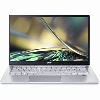 ACER Ноутбук Acer Swift 3 SF314-43-R16V, 14" (1920x1080) IPS/AMD Ryzen 5 5500U/8ГБ DDR4/512ГБ SSD/Radeon Graphics/Без ОС, серебристый [NX.AB1ER.018]